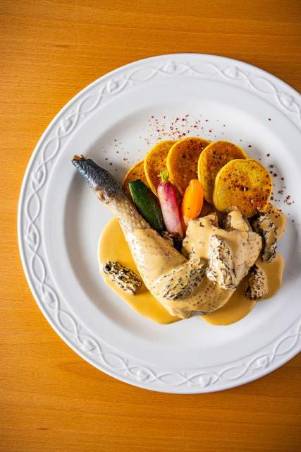 Dish L’Auberge Bressane de Buellas in the Ain